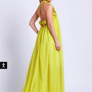 NYT PatBo dress. Handmade in Brazil. Beautiful beading in the flowers.